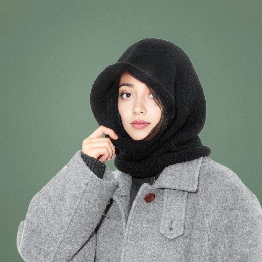 Outdoor Sport Climbing Gear - Topi Rajut Tebal yang Nyaman, Pelindung