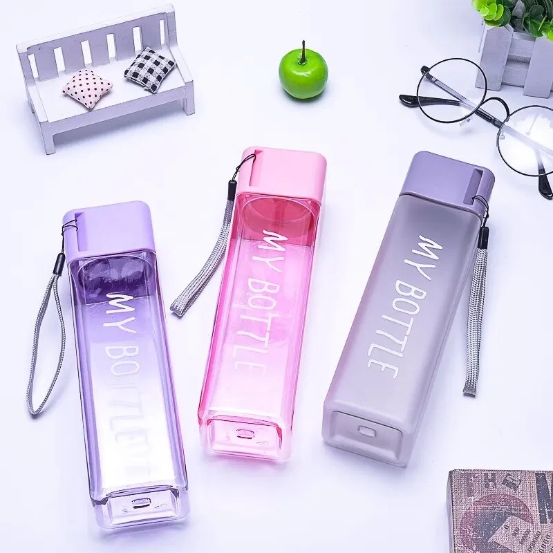 450ml, 1 Buah Gelas Minum Pers - Outdoor Sport Glass Water Bottle ulasan dan harga
