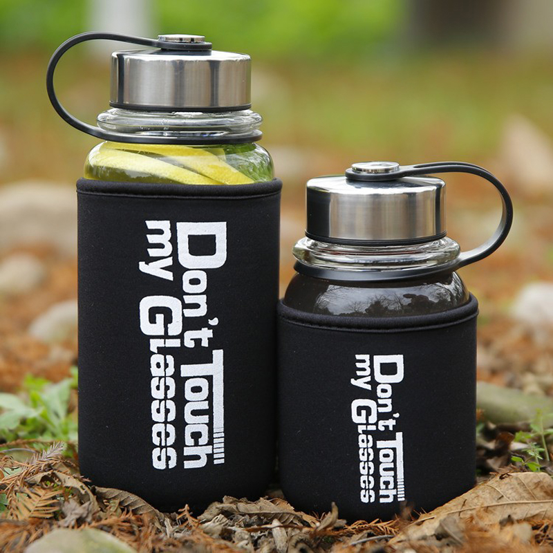 Botol Air Olahraga Wadah Kaca  - Outdoor Sport Glass Water Bottle ulasan dan harga