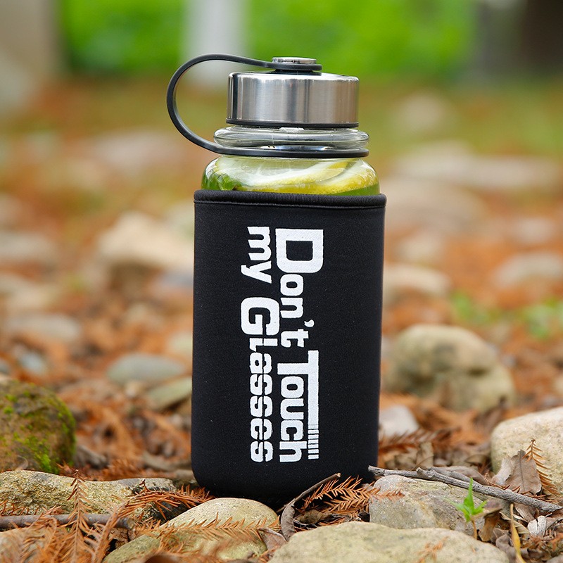 Botol Air Olahraga Wadah Kaca  - Outdoor Sport Glass Water Bottle ulasan dan harga