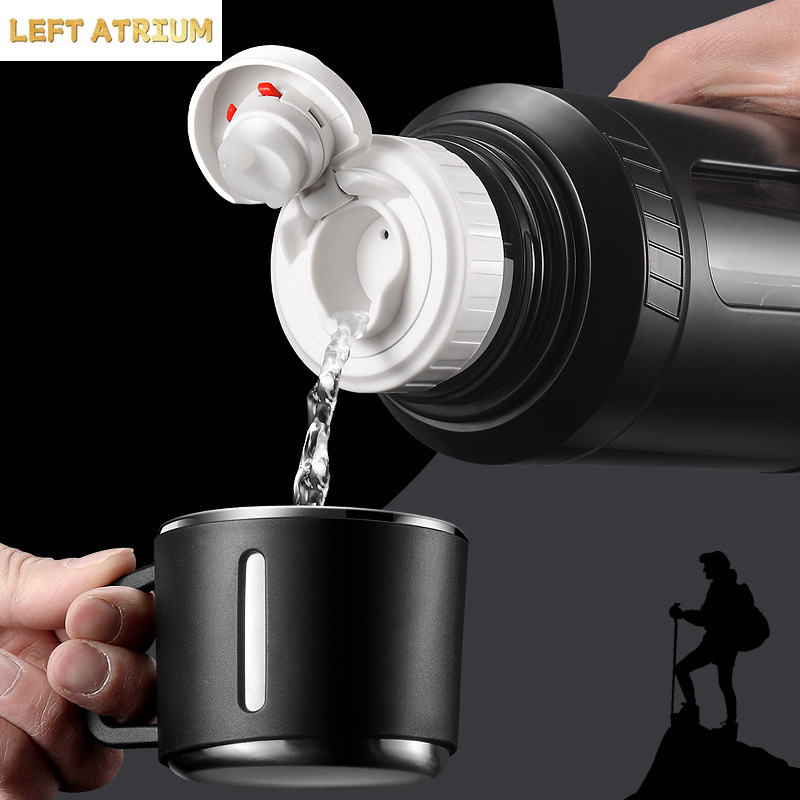 Botol Air Kaca Kapasitas Besar - Outdoor Sport Glass Water Bottle ulasan dan harga